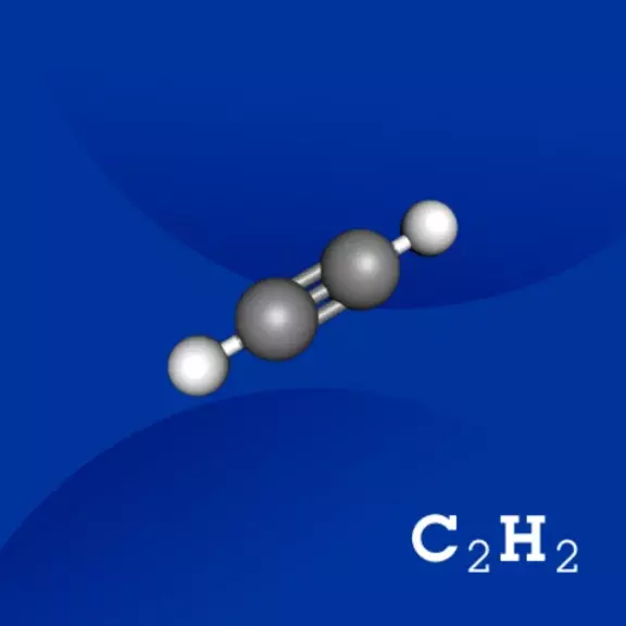 Acetylene molecule