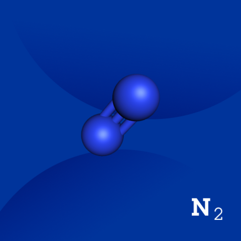 Nitrogen Molecule N2