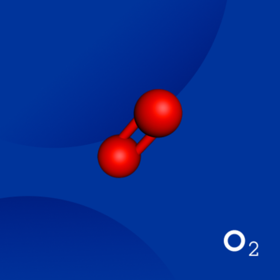 Oxygen Molecule O2